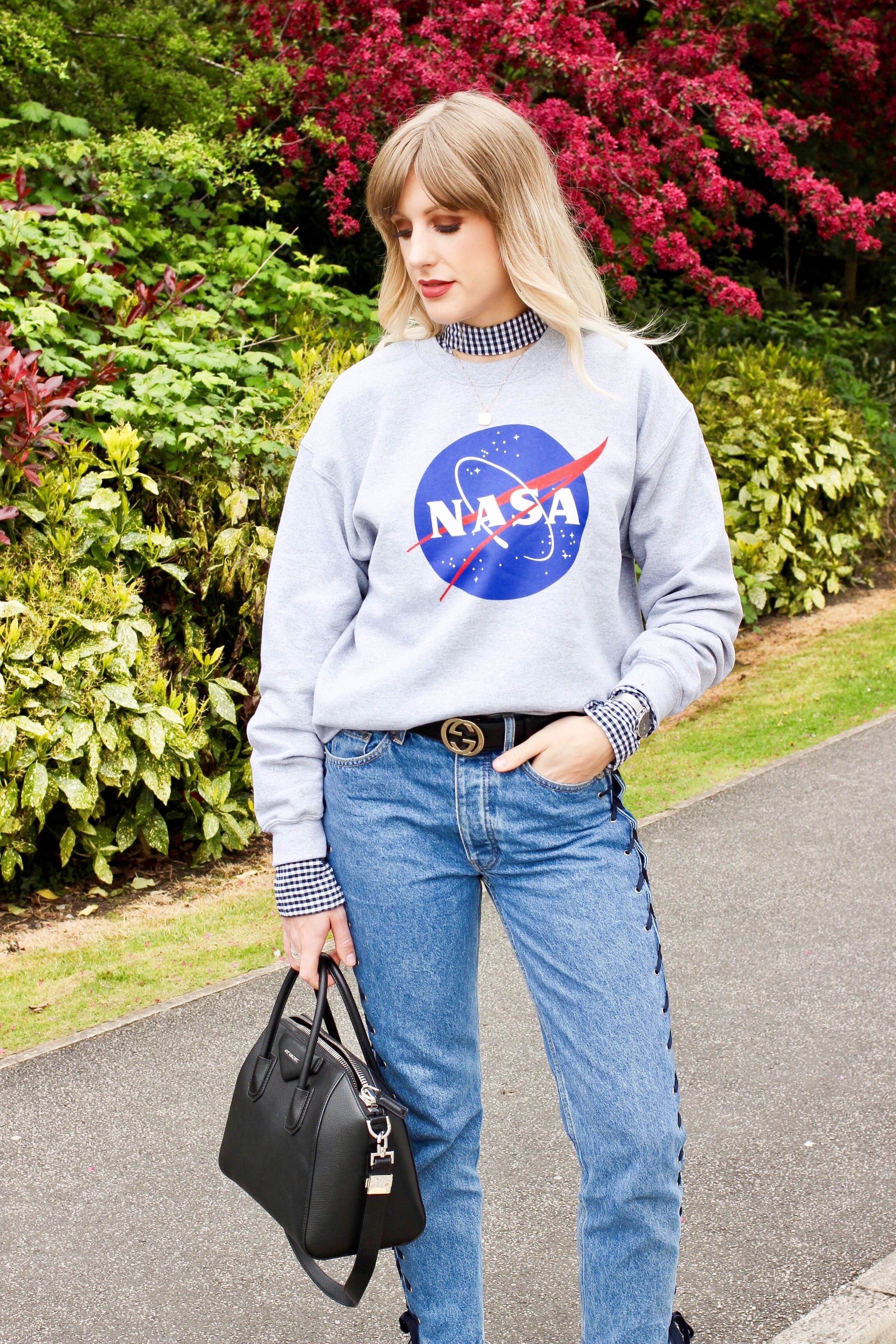 nasa sweatshirt outfit