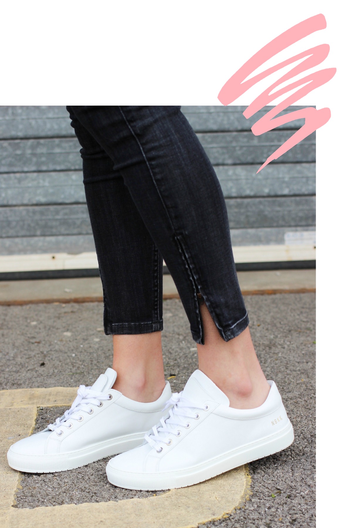 white trainers style